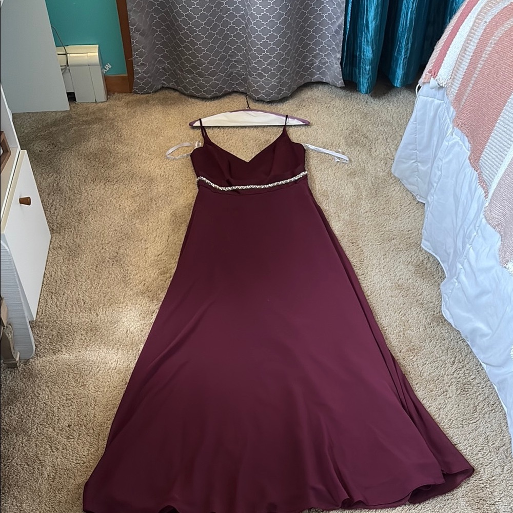 Celebrate It Red Maxi Sundress with Spaghetti Straps